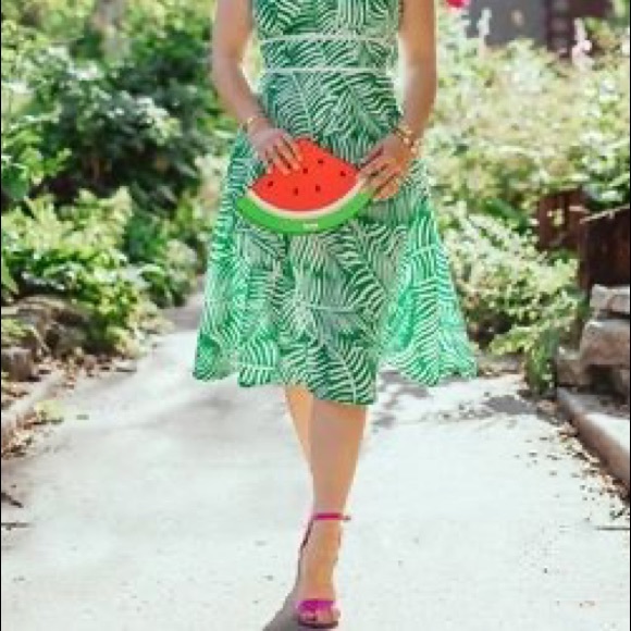 Rare!! Kate Spade Watermelon Clutch - Picture 15 of 15